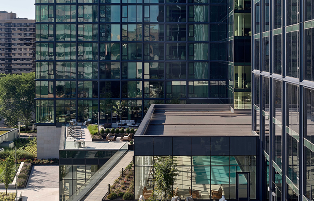 MdeAS Architects celebrates completion of AVE Hamilton Green - adjacent residential towers
